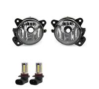 SANCAK Front Fog Light Lamp For Skoda For Fabia Mk1 2005 2006 2007 2008 Left&Right Fog Lamp Front Bumper Anti Light 6QD941699 6QD941700(With L10 White)