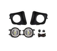 SANCAK Front Fog Light Lamp For Toyota For Tundra 2014 2015 2016 2017 2018 2019 2020 2021 LED Fog Lights DRL Daytime Running Angel Eyes Headlights 12V(Dual Colors Ring)