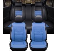 SANCAK Full Coverage Car Seat Cover Accessories For CHRYSLER All Models 300C 200 For Grand For Voyager For Pacifica Seat Protection(A Black bule 5 seats)