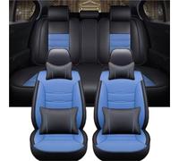 SANCAK Full Coverage Car Seat Cover For Focus MK2 For Edge For Explorer For Ecosport For Escape For Excursion For Everest Seat Protection(B Black bule 5 seats)