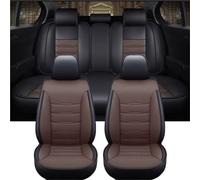 SANCAK Full Coverage Car Seat Cover For GLA For CLA For CLS For GLC For GLE For GLK For GLS For CLK For SLC SL ML GL Seat Protection(A Black coffee 5 seats)