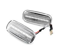 SANCAK Mirror Indicator Turn Signal Light For A3 S3 8P For A4 S4 For RS4 B6 B7 For A6 S6 For RS6 For C6 05-08 Dynamic Turn Signal Light LED Fender Sequential(B)