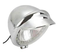SANCAK Motorcycle Headlight Chrome Motorcycle LED Angel Eye Headlight Fog Light For Virago XV 250 500 535 700 750 920 1100 For Chopper For Cruiser