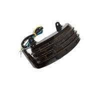 SANCAK Motorcycle Headlight Motorcycle Fender Tip Light LED Rear Tail Brake Lights Trim Lens For Touring For Street For Road For Glide For FLHX For FLTRX(Smoke)