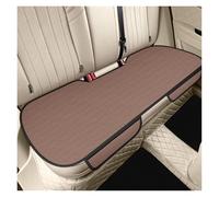 SANCAK Universal Breathable Car Seat Cushion Non-slip Rear Solid Color Ice Silk Auto Protector Mat Pad Seat Protection(Coffee)