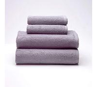Sancarlos OCEAN, Set of 2 Washcloths + 2 Bath Towels, Smoke, Size 50 x 100 cm/100 x 150 cm