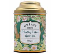 Sancha Tea Boutique Natural & Pure Green Tea Immunity Booster Zero Calories Tea 25 Pyramid Tea Bags Natural Cleanse Tea