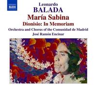 Sanchez, Hipolito, Encinar – BALADA, Leonardo: Maria Sabina for orchestra, chorus, narrator