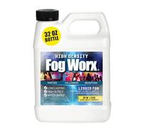 Sanco Industries Fogworx Extreme High Density Fog Juice - Long Lasting, High Output, Odorless Water Based Fog Machine Fluid - 1 Quart, 32 Ounces For 400 Watt To 1500 Watt Machines HD Quart