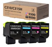 SANCTink C310 C315 8000 5500 pages High Yield Toner Cartridge (4-Pack)