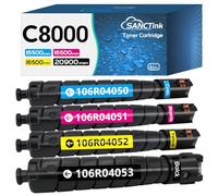 SANCTink C8000 VersaLink High Yield Toner Cartridge 4-Pack