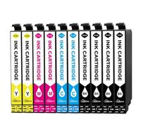 SANCTink Ink Cartridges for 405XL Multipack, 10 Pack | Compatible for Epson WF-3820DWF WF-4830DTWF 3825DWF 4820DWF 4825DWF WF-7830DTWF WF-7835DTWF WF-7840DTWF Printers, 10 Pack