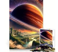 Sanctuary Beneath The Rings 1000 Piece Jigsaw Puzzles for Adults Teenagers Intellect Toy Home Enjoy Quality Cut Classic Gift (50x75cm)