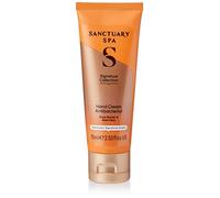 Sanctuary Spa Antibacterial Hand Cream, No Mineral Oil, Cruelty Free and Vegan Shea Butter Hand Cream for Very Dry Hands, 75 ml