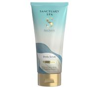 Sanctuary Spa Aqua Serenity Body Scrub, 200ml, Gentle Exfoliating Gel with Natural Pumice, Lotus Water & Magnolia Blossom - Refreshing Ocean-Inspired Fragrance for Smooth, Soft Skin