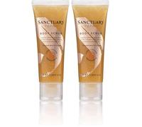 Sanctuary Spa Body Scrub with Natural Pumice and Essential Oils, Vegan and Cruelty Free, 50ml (Pack of 2)