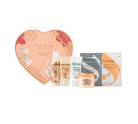 Sanctuary Spa Gift Set, Lost In The Moment Vegan Beauty Gift Box With Face Mask, Hand Cream, Foot Cream, Salt Scrub, Body Butter and Bubble Bath For Women, Her, Birthday