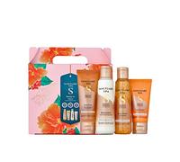 Sanctuary Spa Gift Set Ready To Glow, Gift For Women, Birthday, Christmas, Vegan And Cruelty Free 230 Ml, Multicolour