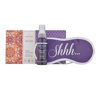 Sanctuary Spa Gift Set, Sleep Saviours Wellness Gift Box with Sleep Eye Mask and Pillow Spray, Self Care Pampering Sleep Gift