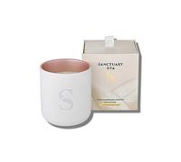Sanctuary Spa Golden Sandalwood Candle White