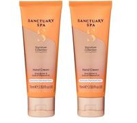 Sanctuary Spa good Hand Cream for Very Dry Hard Working Hands, No Mineral Oil, Cruelty Free and Vegan Hand Cream with Shea Butter 75 ml (Pack of 2)