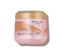 Sanctuary Spa Lily & Rose Body Butter for Women, No Mineral Oil, Cruelty Free & Vegan Shea Body Moisturiser, 300ml