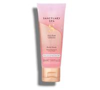 Sānctuary Spa | Lily & Rose Collection Body Scrub - Natural Pumice & Lotus Flower | White Lily & Damascus Rose Scent | 50mL [Travel Size]