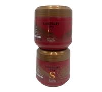 Sanctuary Spa Ruby Oud Coffee Scrub 2 x 300g Coffee Ground & Cranberry Seeds