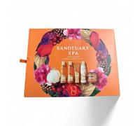 Sanctuary, Spa The Signature Spa perfect pamper parcel includes Signature Bath float, Body Wash, Body Scrub, Body Lotion, body butter, Body puff