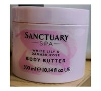 Sanctuary Spa White Lily And Damask Rose Body Butter 300ml