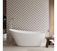 Sanctura Moment Slipper Freestanding Bath 1600 x 720mm