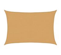 (sand, 2 x 3 m) vidaXL Sunshade Sail Canopy Screen Balcony Awning Canopy HDPE Rectangular