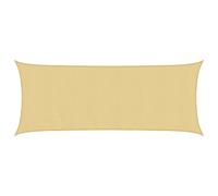 vidaXL Sun Shade Sail Sand 5x2 m 100% Polyester Oxford