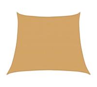 vidaXL Sunshade Sail 160 g/m² Trapezium Light Grey 3/4x3 m HDPE