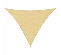 (sand, 3.5 x 3.5 x 4.9 m) vidaXL Sunshade Sail Oxford Fabric Triangular Shade Sail Sunscreen Canopy