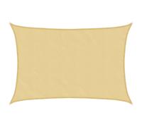 (sand, 3.5 x 4.5 m) vidaXL Sunshade Sail Oxford Fabric Rectangular Patio Shade Sunscreen Canopy
