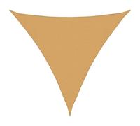 (sand, 3 x 3 x 3 m) vidaXL Sunshade Sail Canopy Screen Balcony Awning Canopy HDPE Rectangular