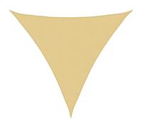 (sand, 4 x 4 x 4 m) vidaXL Sunshade Sail Oxford Fabric Triangular Shade Sail Sunscreen Canopy