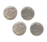 URBNLIVING Modern Round Marble Drawer, Cupboard & Door Knob Set for Kitchen and Home Decor Smooth Finish