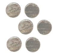 URBNLIVING Modern Round Marble Drawer, Cupboard & Door Knob Set for Kitchen and Home Decor Smooth Finish