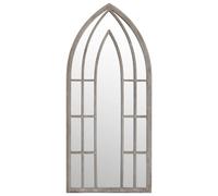 (sand, 70 x 30 cm) vidaXL Mirror Sand Iron for Indoor Use Wall Mirror Black/Sand 100x45/70x30 cm
