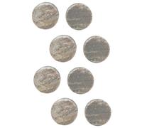 URBNLIVING Modern Round Marble Drawer, Cupboard & Door Knob Set for Kitchen and Home Decor Smooth Finish