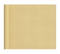 (sand, 90 x 400 cm) vidaXL Balcony Screen Outdoor Privacy Screen Fence Patio Screen Oxford Fabric