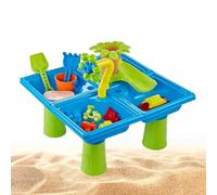 Sand and Water Table - Educational Play Center, Bath Toys for Kids | Interactive Sand Game Table, Preschool Backyard Activity Set, Toddler Garden Fun Station, Indoor Outdoor Play Tool for Children