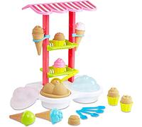 Sand and Water Table Ice Cream Play Shop 27 Piece Sandpit Set Childrens Garden Summer Toy Gift 18 Months +