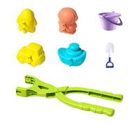 Sand Ball Maker 3D Sand Mould Outdoor Indoor Toy | Creative Sand Tool for Kids, Beach Activities Accessories, Fighting