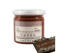 Sand Basing for Miniatures,Miniature Base Material,200ml Miniature Base Earth Texture Sand Mud | Create Beginners Making a Common Wilderness Desert Landscape Tool for Home, School