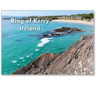 Sand Beach in Ring of Kerry, Fridge Magnet