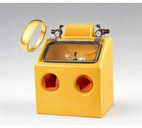 Sand Blaster Cabinet for Wet & Dry Parts Processing with Adjustable Air Pressure and Built-in LED Lighting