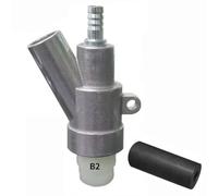 Sand Blaster Gun Boron Carbide Nozzle Air Sandblaster Gun Kits Stainless Steel Spray Gun Sandblasting Gun Rust Dust Remove B2 sandblasting Gun + Boron Carbide 35 * 20 * 10 2pcs